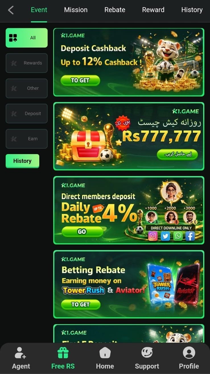 K1 app screenshot 5 — K1 game apk